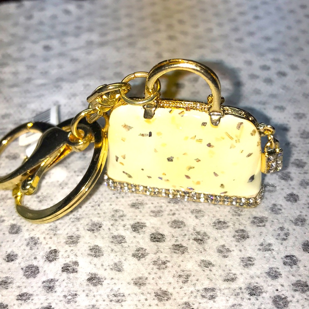 Cute marble 👜 handbag keychain